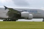 Premier atterissage de l'Airbus A380 à Roissy-CDG