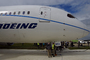 Nez du Boeing 787 à Farnborough