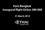 Airbus A380 Thai Airways à PARIS